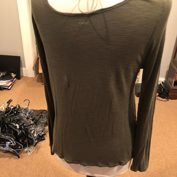 Olive blouse - Picture 3 of 4